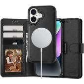 Obal Tech-Protect Wallet MagSafe 2v1 Apple iPhone 16 čierny