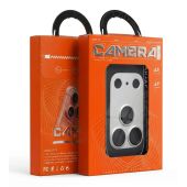 Ochranné sklo AR+AF Full Metal Apple iPhone 17 Pro strieborné