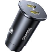 Baseus GoTrip 2xUSB-C 30W čierna