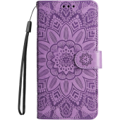 Obal Mezzo Book Xiaomi Redmi 15C/POCO C85 slnečnica fialový