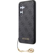 Obal Guess 4G Charm Samsung Galaxy S24+ 5G S926 GUHCS24MGF4GGR Grey