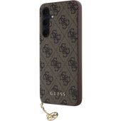 Obal Guess 4G Charm Samsung Galaxy A55 5G A556 GUHCSA55GF4GBR Brown