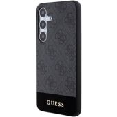 Obal Guess PU 4G Stripe Samsung Galaxy S24+ 5G S926 GUHCS24MG4GLGR Grey