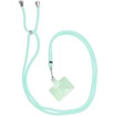 Nastaviteľná šnúrka na mobil - mätová