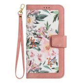 Obal Floral Book Xiaomi Redmi 17 4G/5G ružový