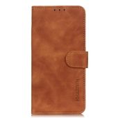 Obal Texture Retro Book Xiaomi Redmi 17 4G/5G hnedý