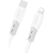 Dudao L25SX, USB-C/Lightning 30W, 2m, biely