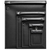 OTN-5 Set of 5 Fireproof RFID Signal Blocking Bags, čierny