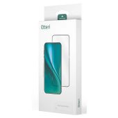 Ochranné sklo Etteri 9D Full Glue Premium Apple iPhone Duo čierne