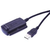 Kábel adaptér USB- IDE/SATA 2,5/3,5 redukcia