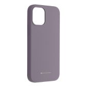 Silikónové puzdro na iPhone 12/12 Pro Mercury Silicone levanduľové