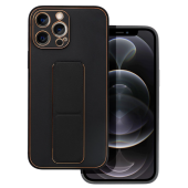 Silikónové puzdro na Apple iPhone 7/8/SE 2020/SE 2022 Forcell Kickstand čierne