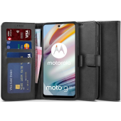Diárové puzdro na Motorola Moto G60 Tech-protect čierne