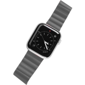 Náhradný remienok na Apple Watch Ultra 49 mm, Dux Ducis Bracelet Magnetic Strap Chain Version sivo-oranžový