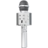 Multimedia karaoke microphone CR58S HQ silver