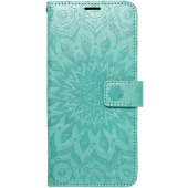 MEZZO Book case Samsung Galaxy S24 FE 5G S721 mandala green