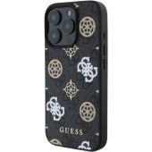 Guess PU 4G Peony MagSafe Apple iPhone 16 Pro Max  GUHMP16XP4PWPK Black