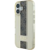 Guess IML Middle 4G Stripe Apple iPhone 16 GUHCP16SHS4PPW Brown