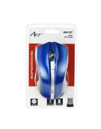 Bezdrôtová myš AM-97 modrá