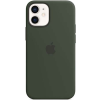Silikónové puzdro Apple na Apple iPhone 12 Mini MHKR3ZM/A Silicone Case with MagSafe Cypress Green