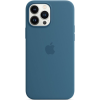 Silikónové puzdro Apple na Apple iPhone 13 Pro Max MM2Q3ZM/A Silicone Case with MagSafe Blue Jay
