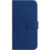 Diárové puzdro na TCL 30 SE/305/306 Skin Feel Sun Flower modré