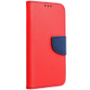 Diárové puzdro na na Nokia 230 Fancy červeno-modré