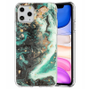 Silikónové puzdro na Samsung Galaxy A21s A217 Marble Glitter zelené (vzor 4)