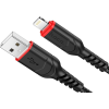 Kábel HOCO VICTORY X59, USB na Lightning 8-pin 2,4A , 1m, čierny