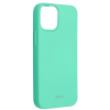 Silikónové puzdro na Apple iPhone 13 Roar Colorful Jelly mätové  