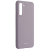 Silikónové puzdro na Samsung Galaxy S21 FE 5G Mercury Silicone levanduľové          