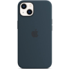 Silikónové puzdro Apple na Apple iPhone 13 MM293ZM/A Silicone Case with MagSafe Abyss Blue