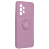 Silikónové puzdro na Samsung Galaxy A53 5G A536 Roar Amber fialové