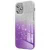 Silikónové puzdro na Samsung Galaxy A13 Forcell Shining strieborno-fialové Silikónové puzdro na Samsung Galaxy A13 Forcell Shining strieborno-fialové