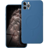 Silikónové puzdro na Apple iPhone 11 Pro Max Silicone Mag Cover modré