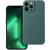Silikónové puzdro na Apple iPhone 13 Pro Silicone Mag Cover zelené