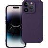 Puzdro Silicone Mag Cover case IPHONE 14 PRO MAX fialové