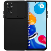 Silikónové puzdro na Xiaomi Redmi 10C/Poco C40 Slide TPU čierne
