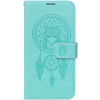 Diárové puzdro na Samsung Galaxy S23 5G S911 MEZZO dreamcatcher zelené