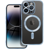 Silikónové puzdro na Apple iPhone 14 Plus Electro Mag modré