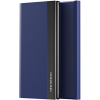 Diárové puzdro na Xiaomi Redmi 12C Slide Book modré