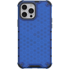 Odolné puzdro na Apple iPhone 13 Pro Max Honeycomb Armor modré