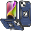 Odolné puzdro na Apple iPhone 15 Ring Armor Rugged modré