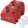 VENOM VS2879 Xbox Series S/X & One Red Twin Docking Station + 2 batteries