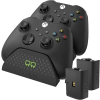VENOM VS2881 Xbox Series S/X & One Black Twin Docking Station + 2 batteries