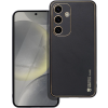 Plastové puzdro na Samsung Galaxy A35 5G A356 Leather čierne