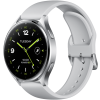Xiaomi Watch 2 Sliver Case With Gray TPU Strap