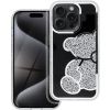 Obal TEDDY BEAR Case Apple iPhone 14 silver