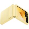 Obal Samsung Kindsuit Case Vegan Leather na Samsung Galaxy Z Flip6 5G F741 EF-VF741PYEGWW Yellow