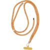 SWING (8mm) nastaviteľná šnúrka na mobil 165cm oranžovo-biela